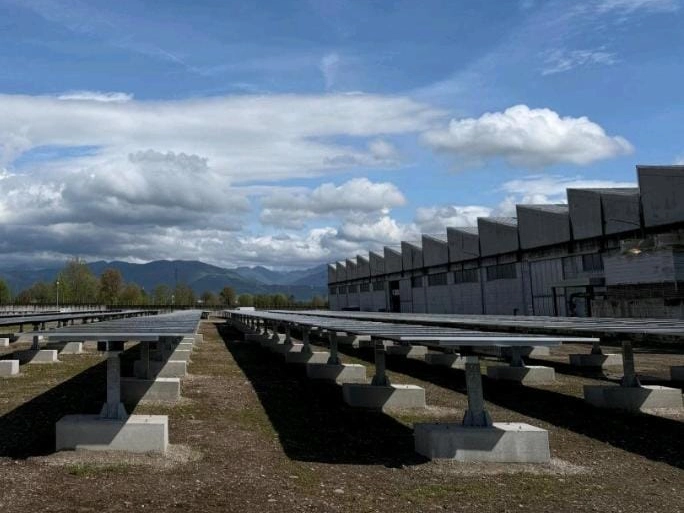 zavorre per fotovoltaico a terra